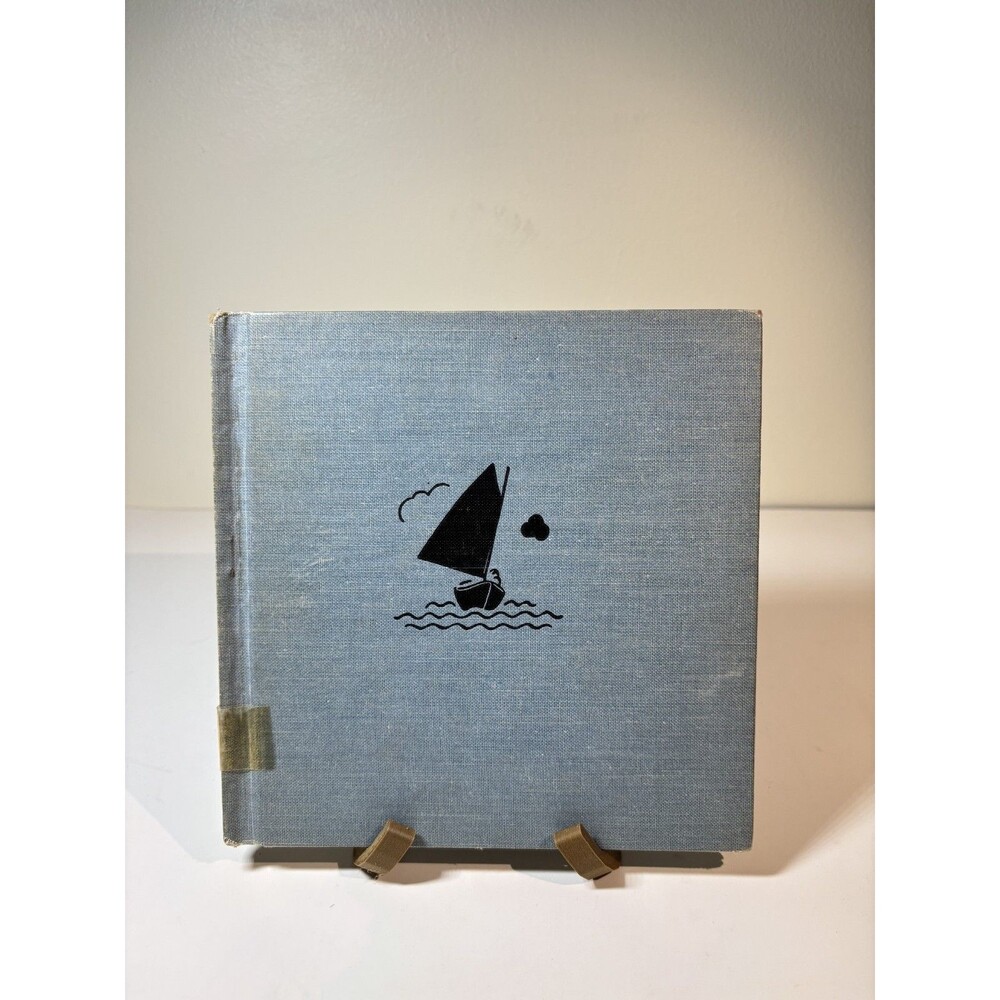 The Little Sail Boat 1937 By Lois Lenski HC 1st ed Ex-Library GOOD